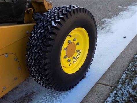 skid steer tires that are good in snow|bobcat toolcat snow tires.